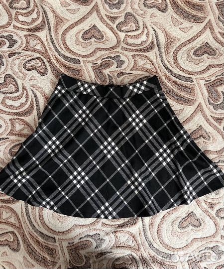Юбка в клетку