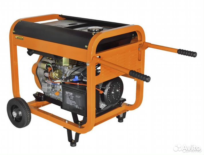 Дизельный генератор carver PPG-7000DE