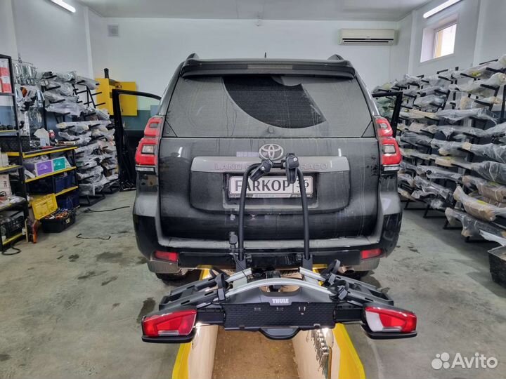 Велобагажник на фаркоп thule