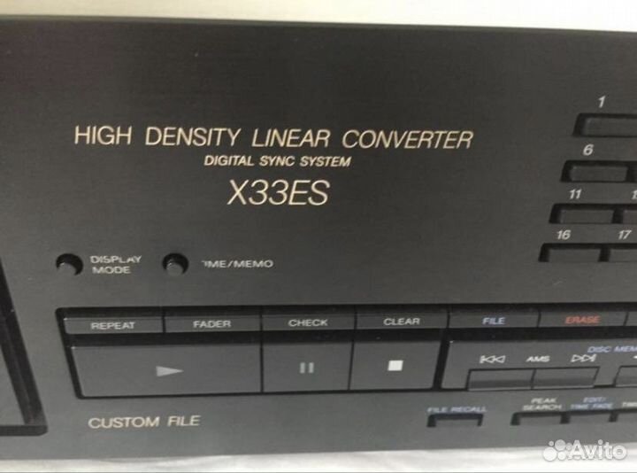 CD проигрыватель Sony CDP-x33es