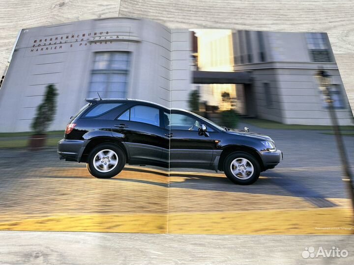 Оригинальный каталог Toyota Harrier