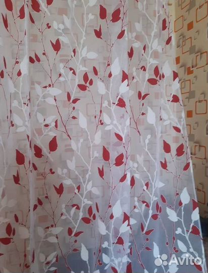 Тюль(органза 5м)новый