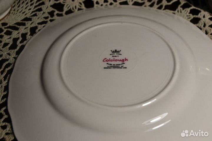 Чайное трио,сахарница,молочник Colclough Англия