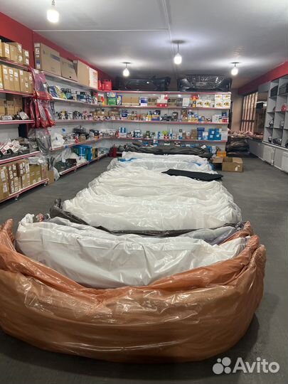 Передний бампер задний