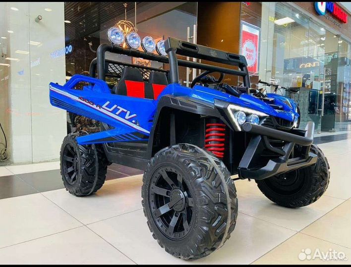 Электромобиль багги 2 места, полный привод,пульт