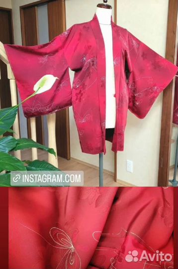 Хаори из цветного шёлка, Япония