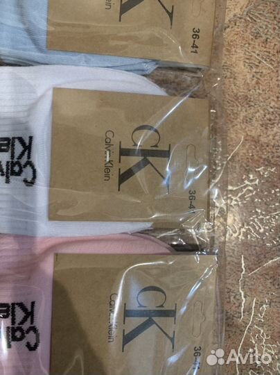 Calvin klein носки женские 36-41