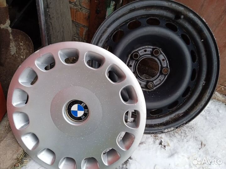 Диски r15 с колпаками для BMW