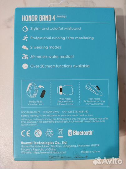 Фитнес браслет Honor band 4
