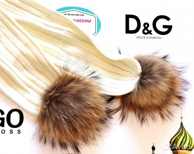 Комплект шапка и шарф