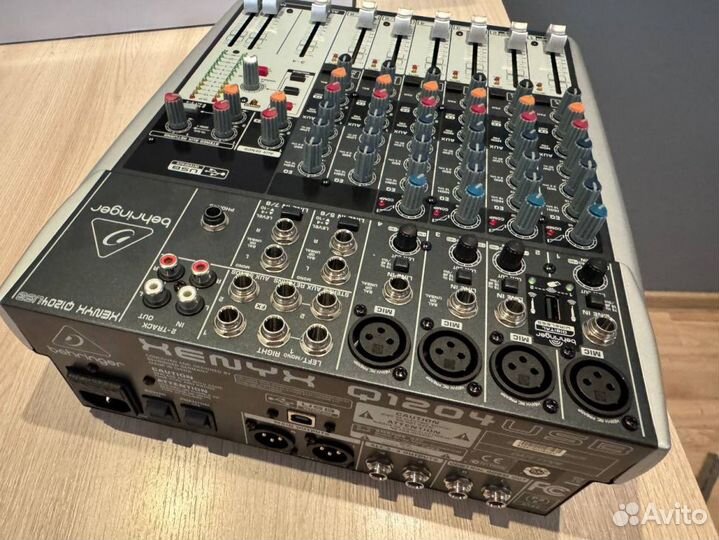 Микшерный пульт Behringer Xenyx Q1204usb Чек от: 0