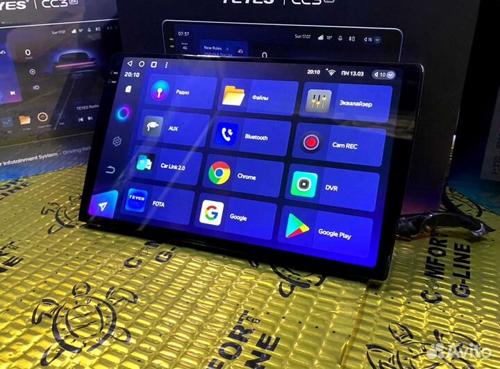 Магнитола на андройде Teyes CC3 2K 4/64