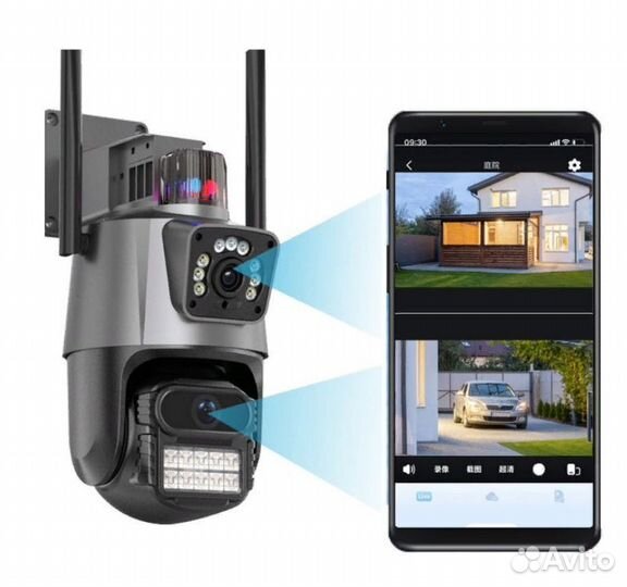 Поворотная IP Камера