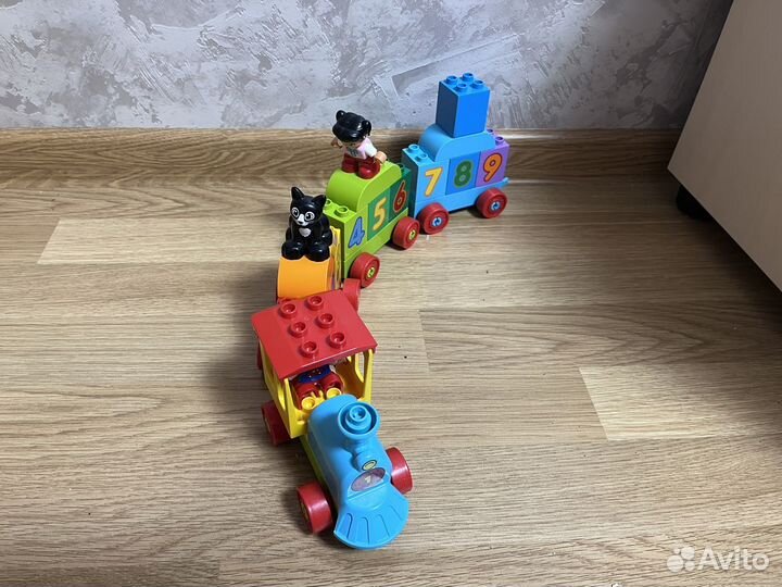 Lego duplo мой первый поезд