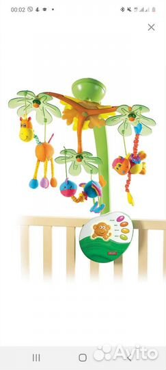 Мобиль на кроватку tiny love