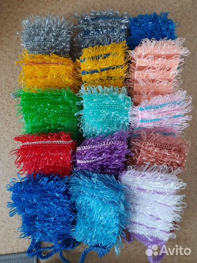 Мочалка ручной работы