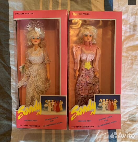 Винтажные Куклы Sandy Санди 90х