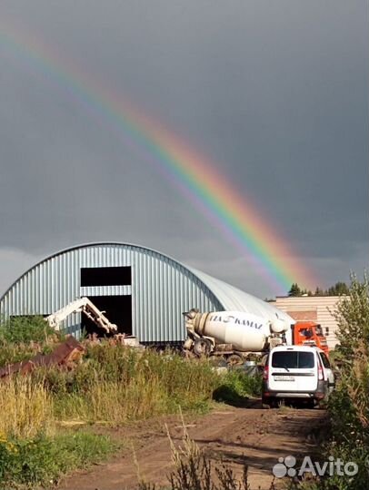 Ангар бескаркасный под ключ