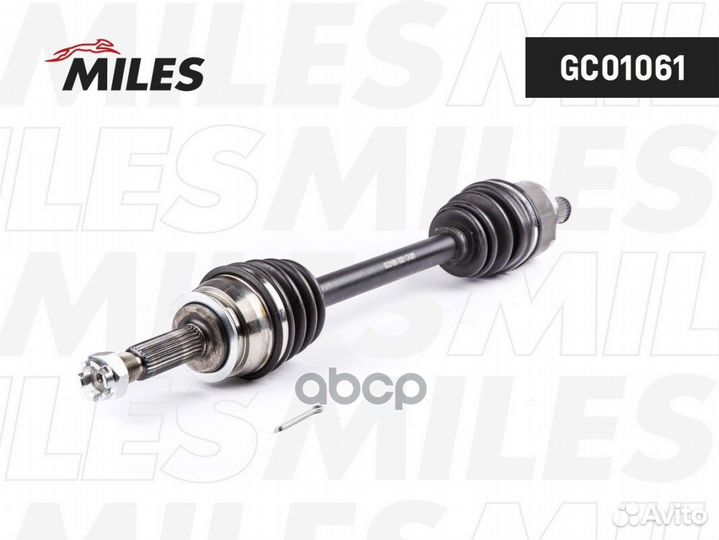 Привод в сборе hyundai accent 99- лев. gc01061