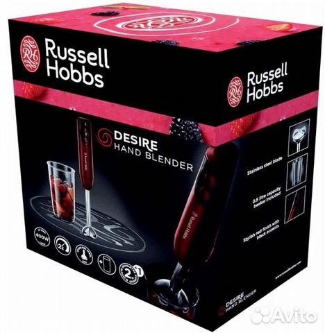 Погружной блендер Russell Hobbs 18976-56 Desire