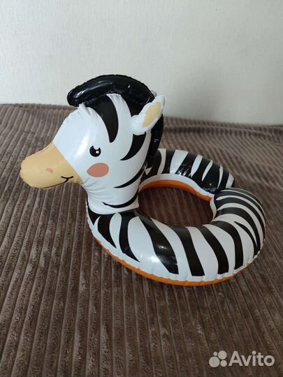 Надувной круг Зебра