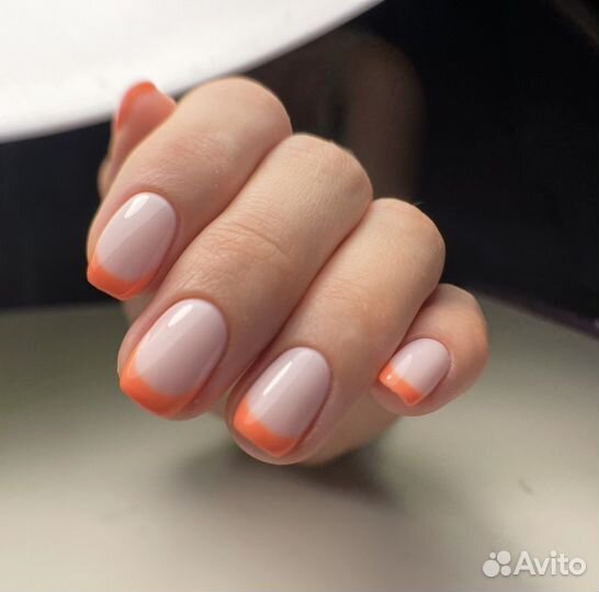 Маникюр с покрытием гель лак