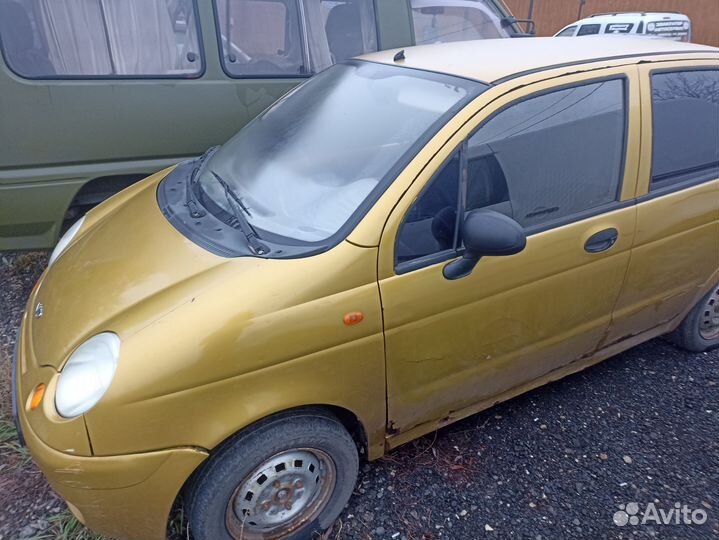 Разбор daewoo matiz
