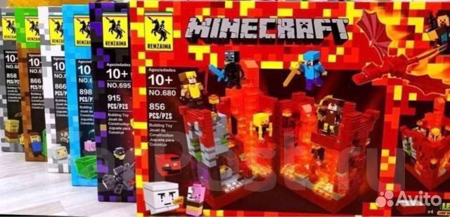 Конструктор Майнкрафт (Minecraft), аналог Лего