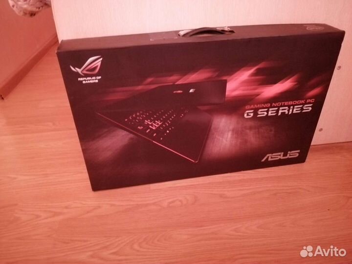 Коробка из под ноутбука Asus g771jw