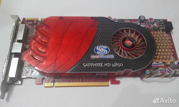 Не рабочая Видеокарта Sapphire Radeon HD 4850