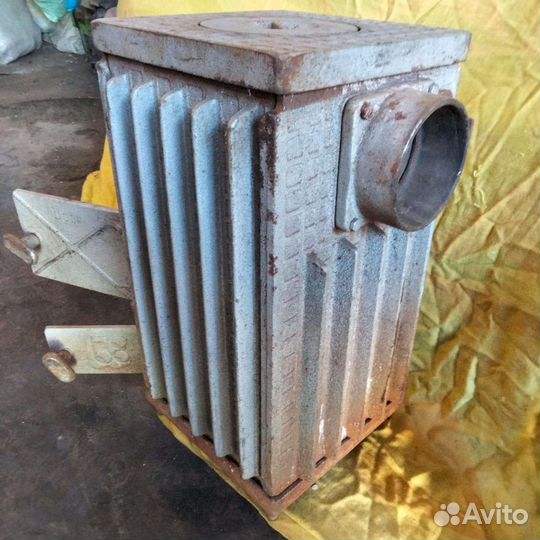 Печка буржуйка чугунная разборная СССР