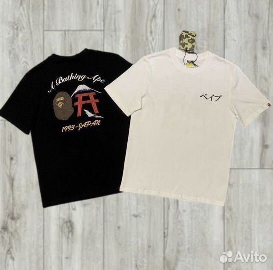 Стильная Футболка Bape, 2024