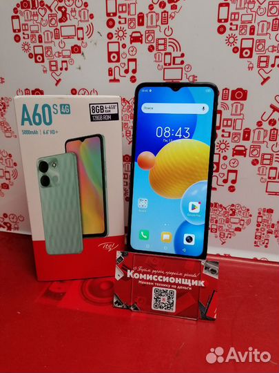 Itel A60s, 4/128 ГБ