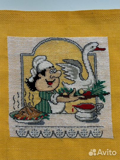Вышивка крестиком 2 шт