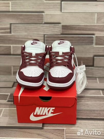 Кроссовки Nike Dunk Low Team Red (36-45)