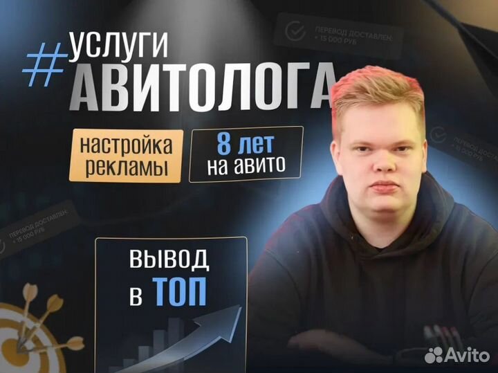 Продвижение на Авито / Авитолог / Месячное ведение