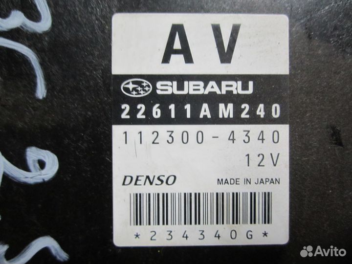 Комплект Эбу субару форестер 22611AM240