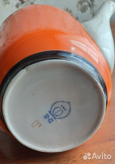 Чайник заварочный фарфоровый СССР