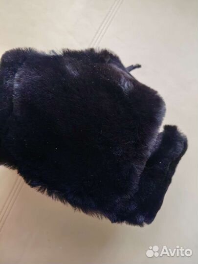 Шапка меховая (овчина) комбинированная с сукном