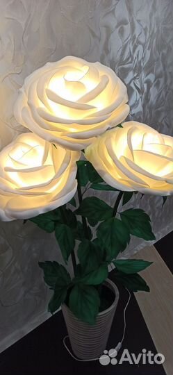 Ростовые цветы светильники
