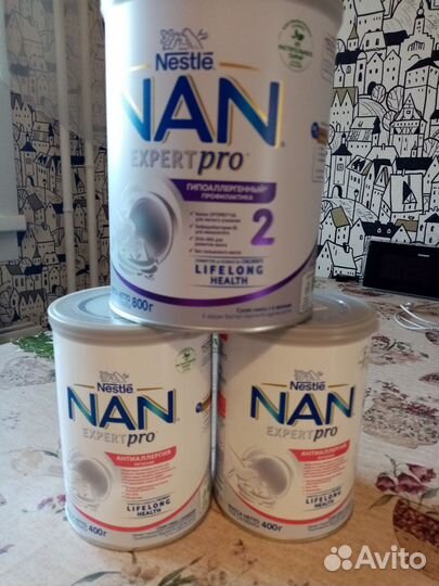 Питание детское нан