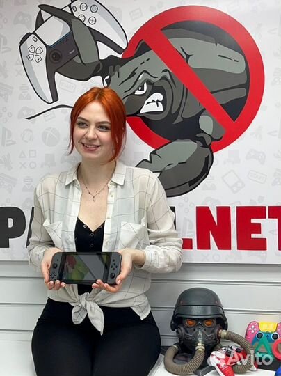 Nintendo Switch б.у V2 Gray