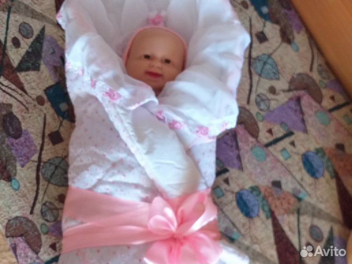 Конверт на выписку зимний для девочки