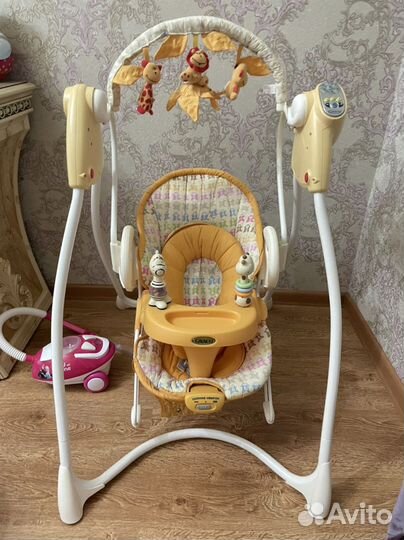 Детская электро качеля