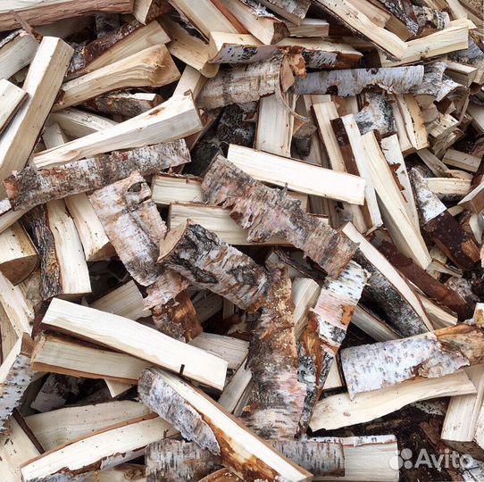 Дрова колотые твердых пород