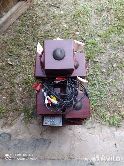 Компьютерные колонки с сабвуфером 5.1