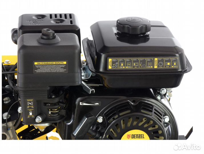Мотоблок бензиновый Denzel DPT-170, 7 л.с. Новый