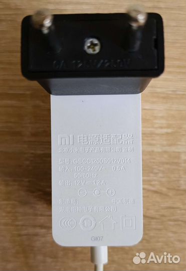 Адаптер блок питания 12v xiaomi