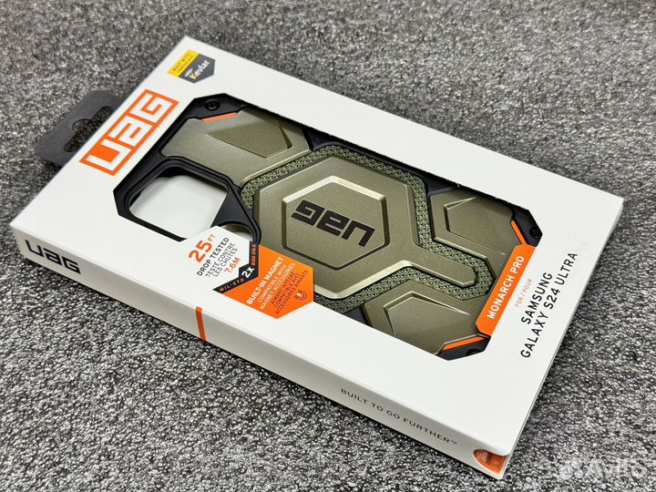 UAG Monarch PRO S24 Ultra MagSafe Kevlar Green
