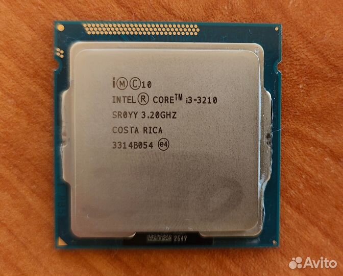 Процессор intel core i3-3210